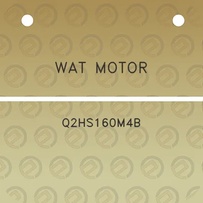 wat-motor-q2hs160m4b