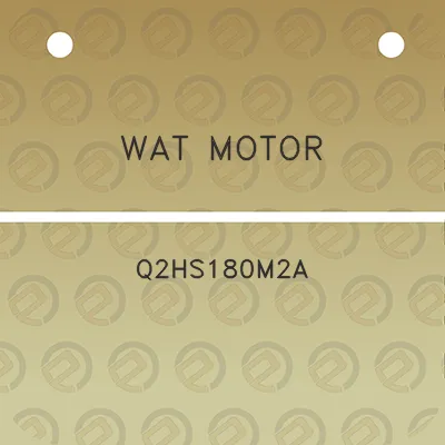 wat-motor-q2hs180m2a