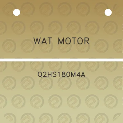 wat-motor-q2hs180m4a