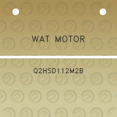 wat-motor-q2hsd112m2b