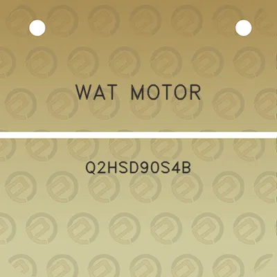 wat-motor-q2hsd90s4b