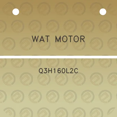 wat-motor-q3h160l2c