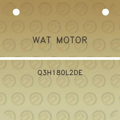 wat-motor-q3h180l2de