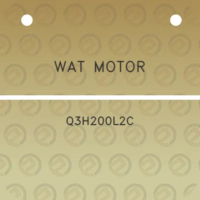 wat-motor-q3h200l2c