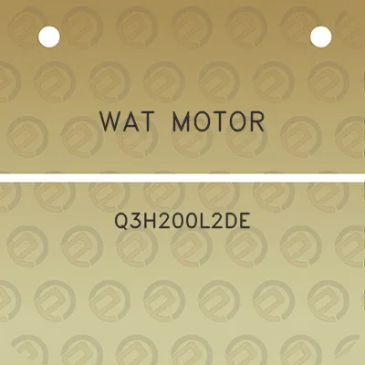 wat-motor-q3h200l2de