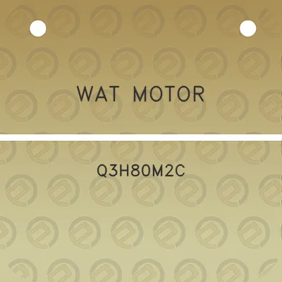 wat-motor-q3h80m2c