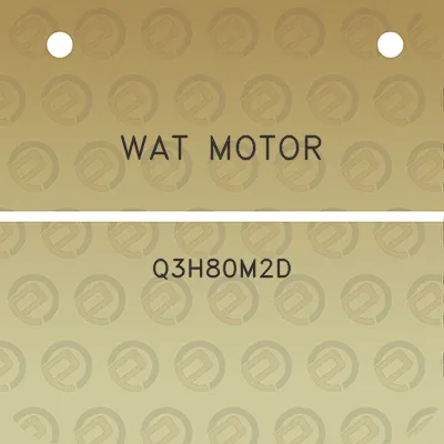 wat-motor-q3h80m2d