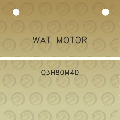 wat-motor-q3h80m4d