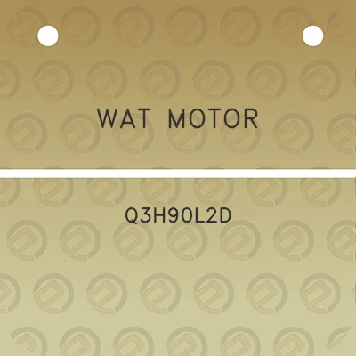 wat-motor-q3h90l2d