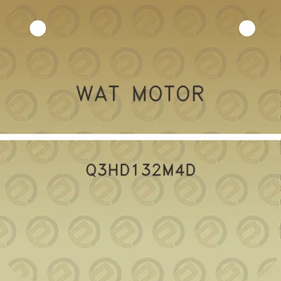 wat-motor-q3hd132m4d