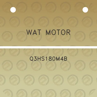 wat-motor-q3hs180m4b