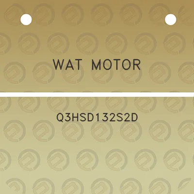 wat-motor-q3hsd132s2d