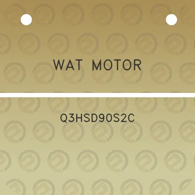 wat-motor-q3hsd90s2c