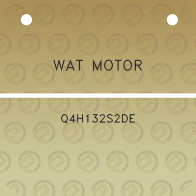 wat-motor-q4h132s2de