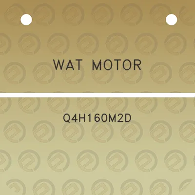 wat-motor-q4h160m2d