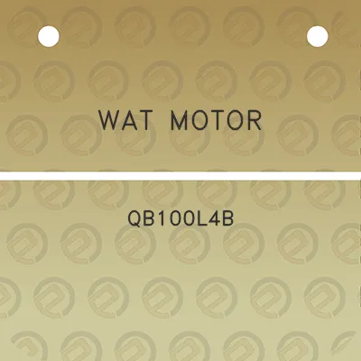 wat-motor-qb100l4b