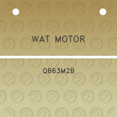 wat-motor-qb63m2b