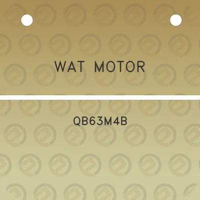 wat-motor-qb63m4b