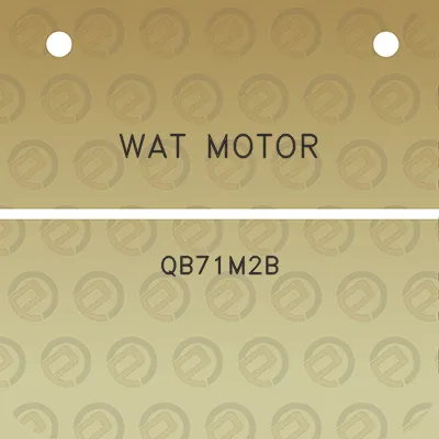 wat-motor-qb71m2b