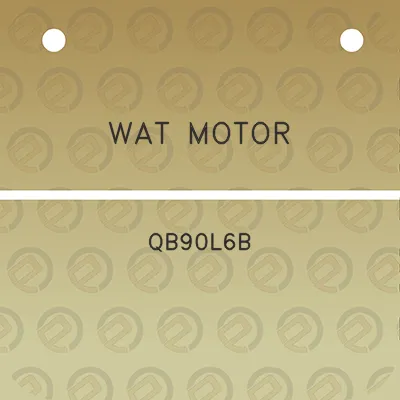 wat-motor-qb90l6b