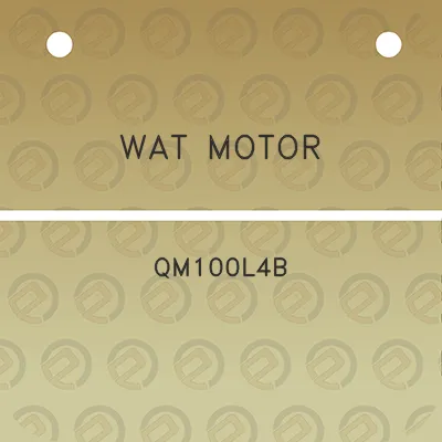 wat-motor-qm100l4b