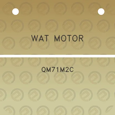 wat-motor-qm71m2c