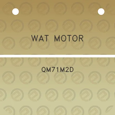 wat-motor-qm71m2d