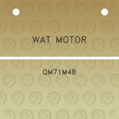 wat-motor-qm71m4b