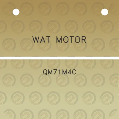 wat-motor-qm71m4c