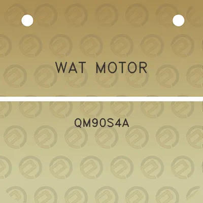 wat-motor-qm90s4a