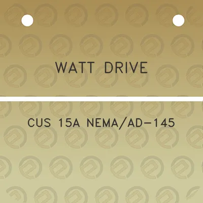 watt-drive-cus-15a-nemaad-145