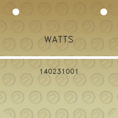 watts-140231001