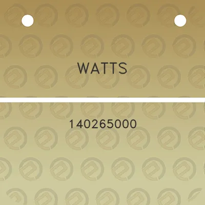 watts-140265000