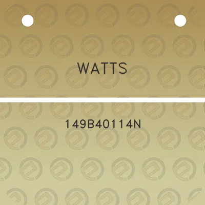 watts-149b40114n