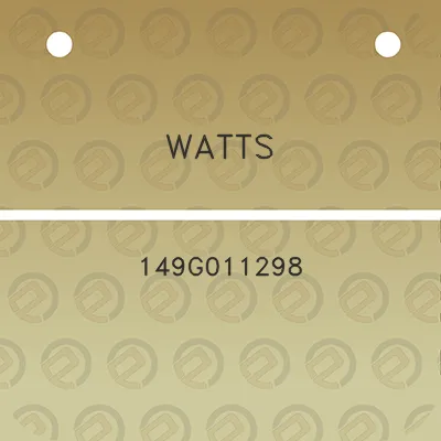 watts-149g011298