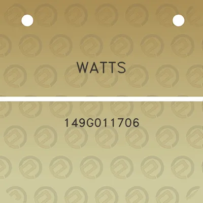 watts-149g011706