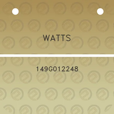 watts-149g012248