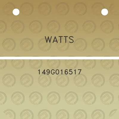 watts-149g016517