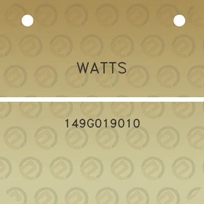 watts-149g019010