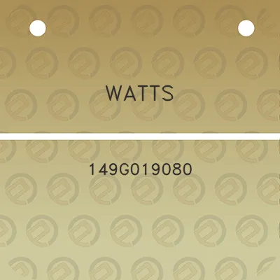 watts-149g019080