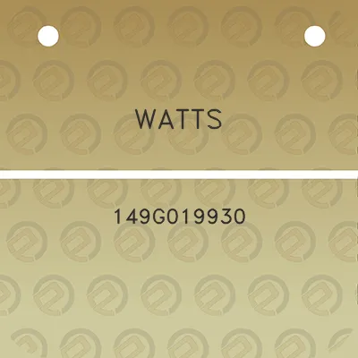 watts-149g019930