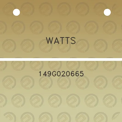 watts-149g020665