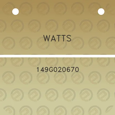 watts-149g020670