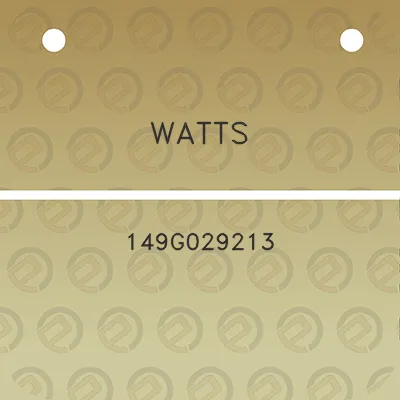 watts-149g029213