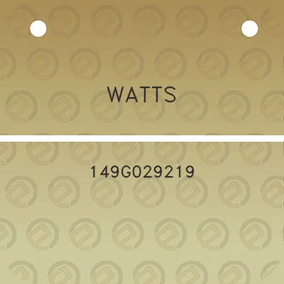 watts-149g029219