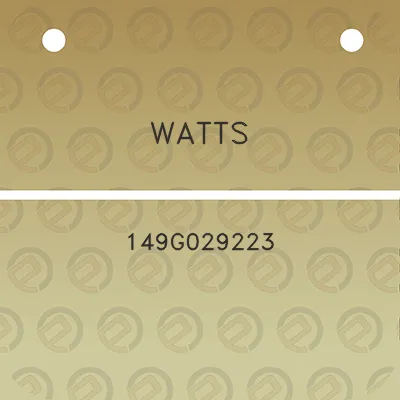 watts-149g029223