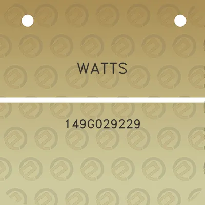 watts-149g029229