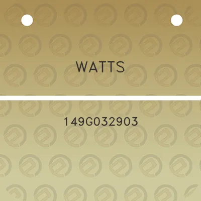 watts-149g032903