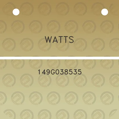 watts-149g038535