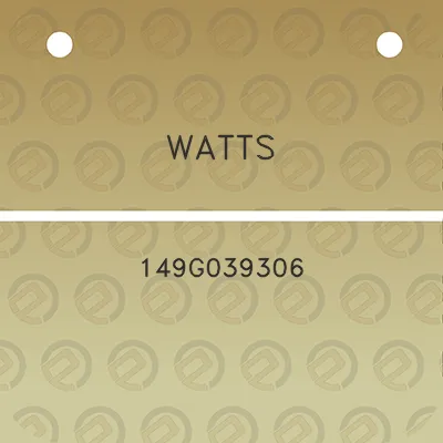 watts-149g039306